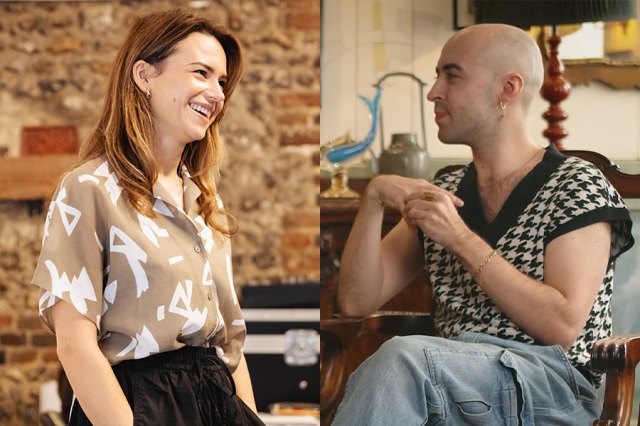 Sophie Drake and Rob Madge