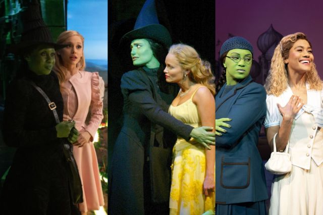 Cynthia Erivo and Ariana Grande, Idina Menzel and Kristin Chenoweth, Alexia Khadime and Lucy St. Louis