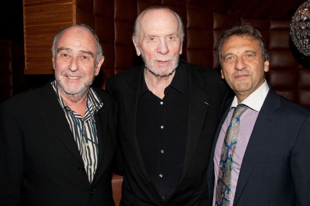 Claude Michel Schonberg (musique), Herbert Kretzmer (paroles) et Alain Boublil (auteur) en 2010