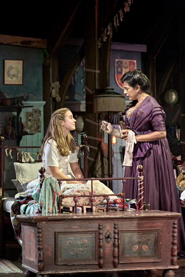 412198 Wendy Peter Pan Barbican 2025 Images de production 2025