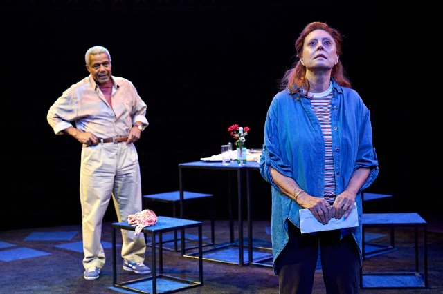 Hugh Quarshie and Susan Sarandon in Mary Page Marlowe