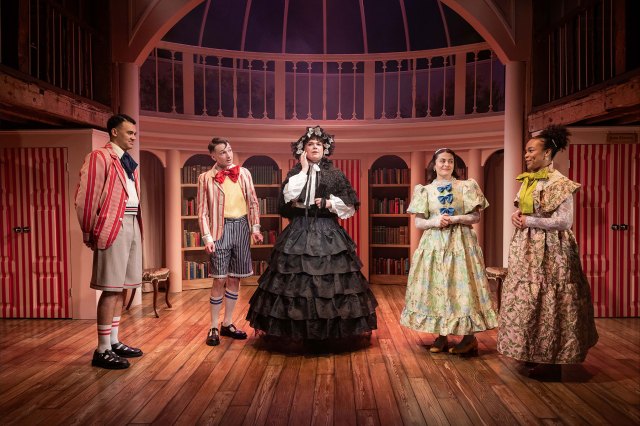 The cast of Charley