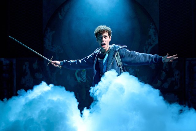 Max Harwood in The Lightning Thief: The Percy Jackson Musical