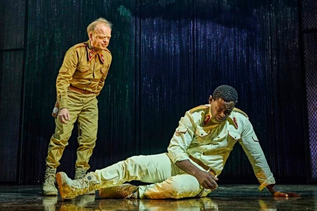 OTHELLO Toby Jones (Iago) David Harwood (Othello) c Brinkhoff Moegenburg