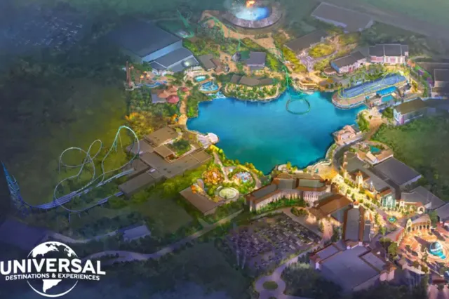 Artwork rendering of the Universal park, © Universal/Comcast