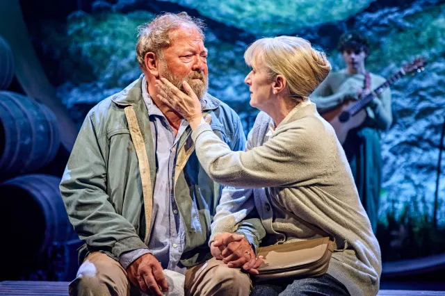 Mark Addy and Jenna Russell in The Unlikely Pilgrimage of Harold Fry in Chichester,