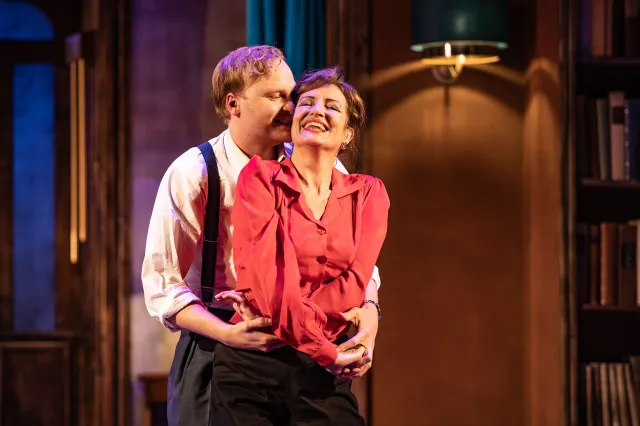 Ben Hall and Katy Stephens in Who