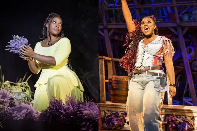 Georgina Onuorah dans Brigadoon (Mark Senior) et dans Shucked (Pamela Raith)