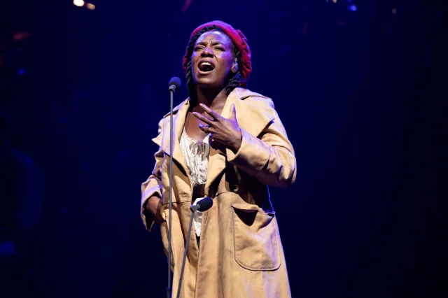 Shan Ako dans le rôle d'Eponine Arena Spectaculaire Sydney photo de Daniel Boud (1)