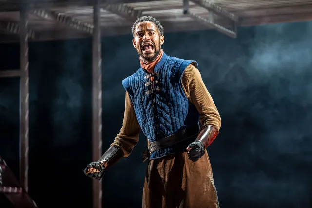 Alfred Enoch in Henry V