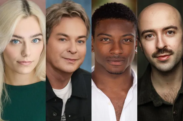 Hope Dawe, Julian Clary, Dex Lee and Rob Madge