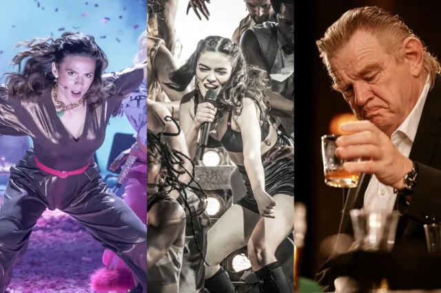 Hayley Atwell, Brendan Gleeson and Rachel Zegler