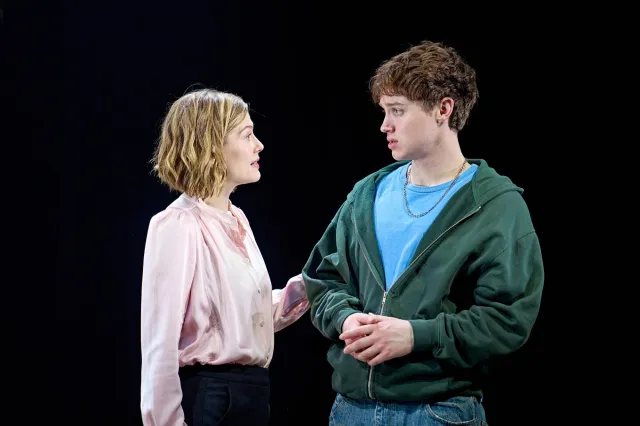 Rosamund Pike (Jessica) et Cormac McAlinden (Harry) en Inter Alia au Wyndham's Theatre. (c) Manuel Harlan 185