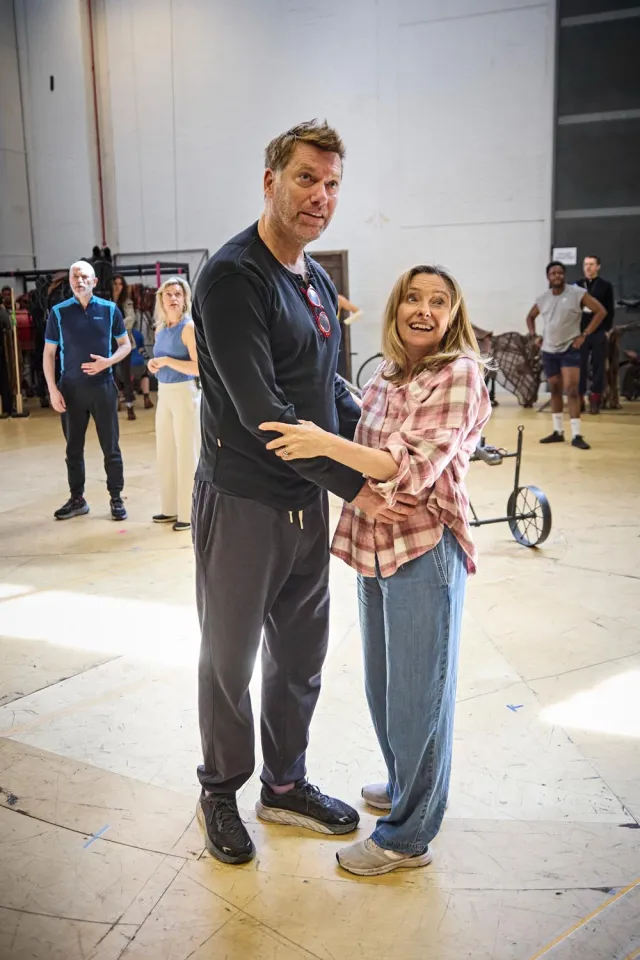 Répétitions de War Horse 2026 au Théâtre National LR Stephen Beckett, Jo Castleton 0195.P c Brinkhoff Moegenburg