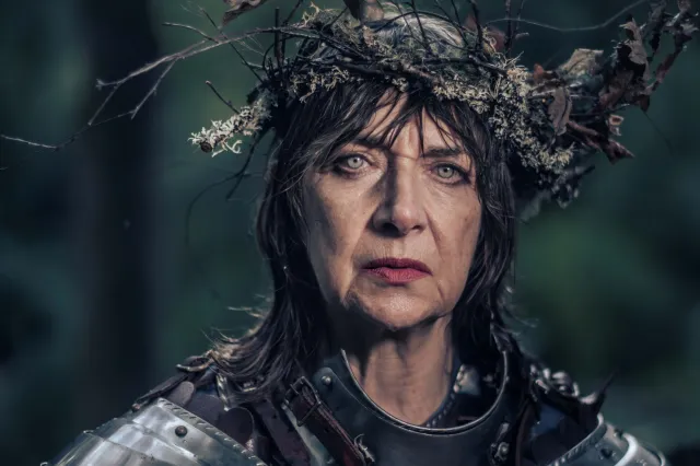 Maureen Beattie pour Lear, par Tommy Ga Ken Wan