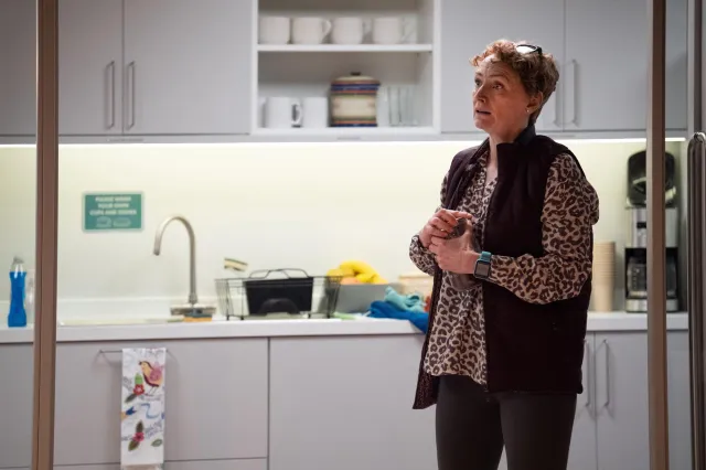 Susie Trayling dans l'entrepôt MASS Donmar photo de Richard Hubert Smith