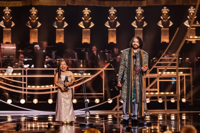 Arti Shah et James Hameed aux Olivier Awards