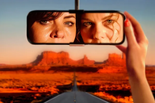 Oeuvre pour Thelma & Louise, photos du Young Vic