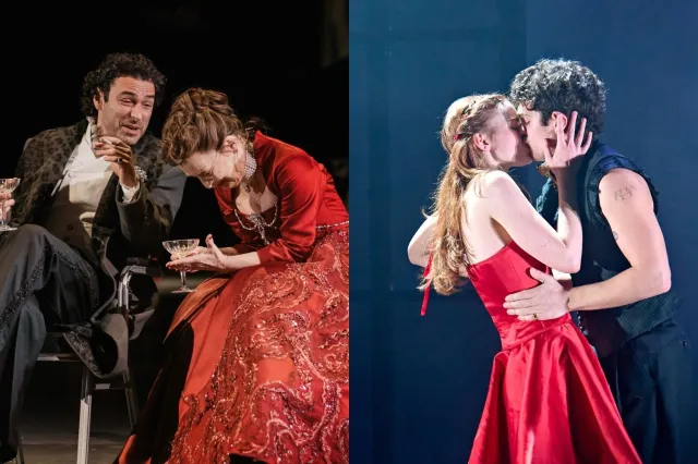 Scenes from Les Liaisons Dangereuses and Romeo and Juliet, by Sarah Lee and Manuel Harlan
