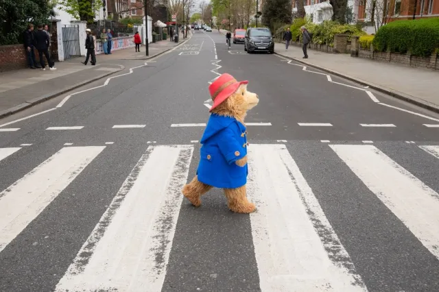 Paddington at Abbey Road, photo supplied by the production