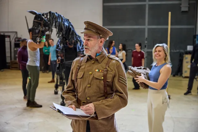 Répétitions War Horse 2026 au Théâtre National LR 'Topthorn', Jack Lord, Anne Marie Piazza 0097.P c Brinkhoff Moegenburg
