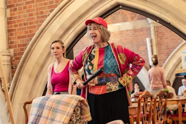 ALLEGRA 3 Maureen Lipman ( Allegra) & Elizabeth Bower ( Anna) Phpot Danny Kaan