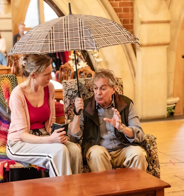 ALLEGRA 8 Elizabeth Bower (Anna) John Middleton (Ronan) Photo Danny Kaan
