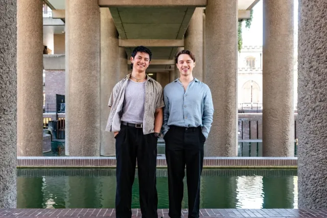 Xander Pang and Colin Ryan, photo by Danny Kaan