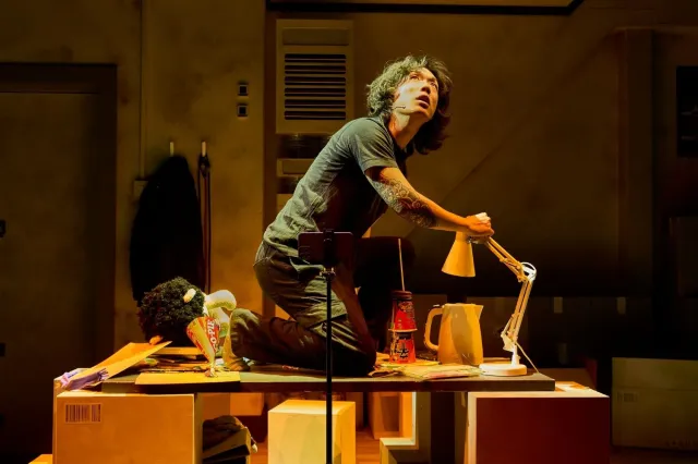 Lex Lee in The Last Man, photo by Rich Lakos