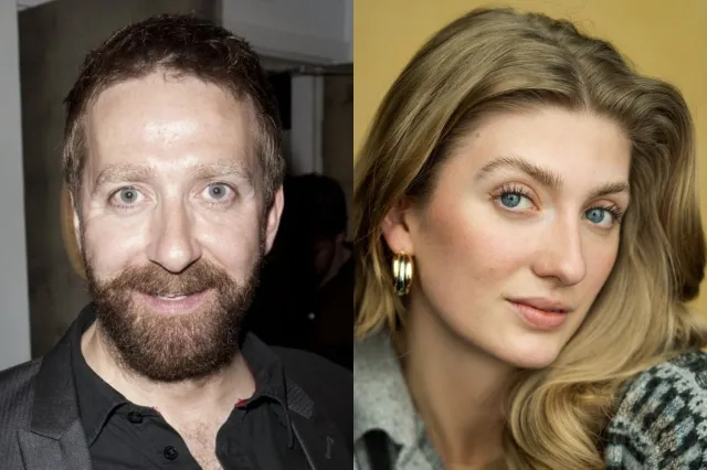 David Birrell and Maddie Hansen, all photos supplied to news desks by Leeds Playhouse