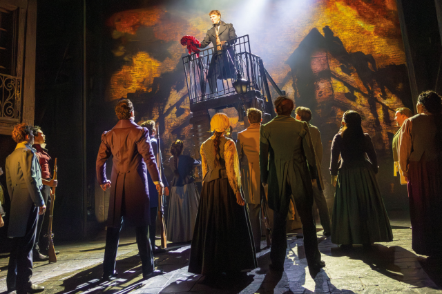 The cast of Les Misérables, photo by Danny Kaan