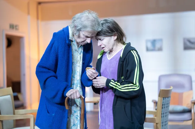 Linda Bassett and Hayley Carmichael in Care