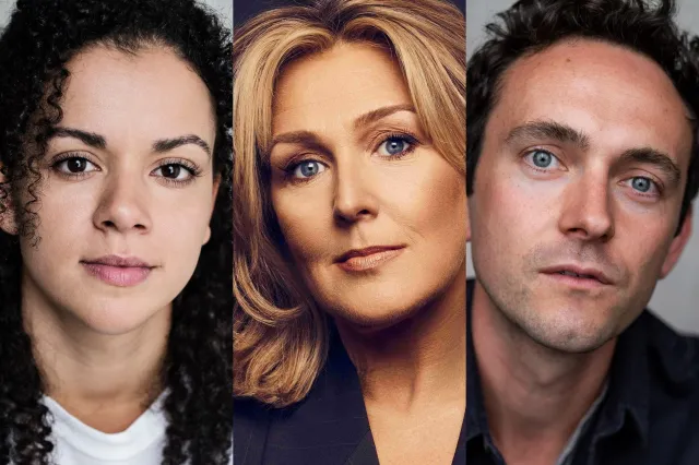 Courtney Stapleton, Mazz Murray and George Blagden