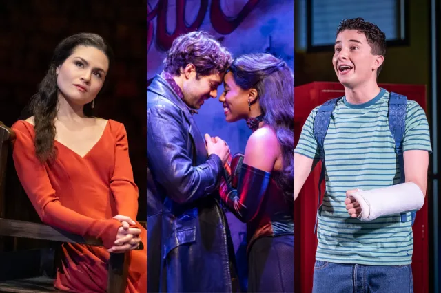 Phillipa Soo in Camelot, the West End cast of Moulin Rouge!, Ryan Kopel in Dear Evan Hansen