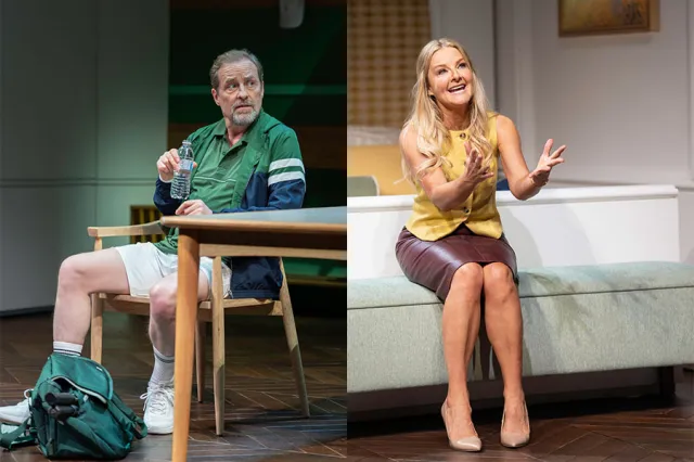 Ardal O'Hanlon et Sarah Hadland dans La Vérité