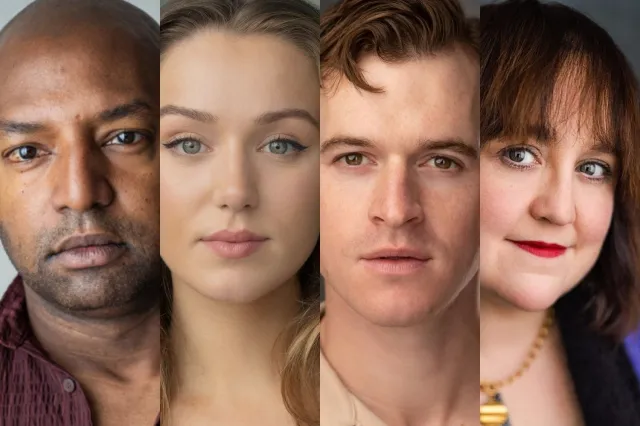 Four of the cast