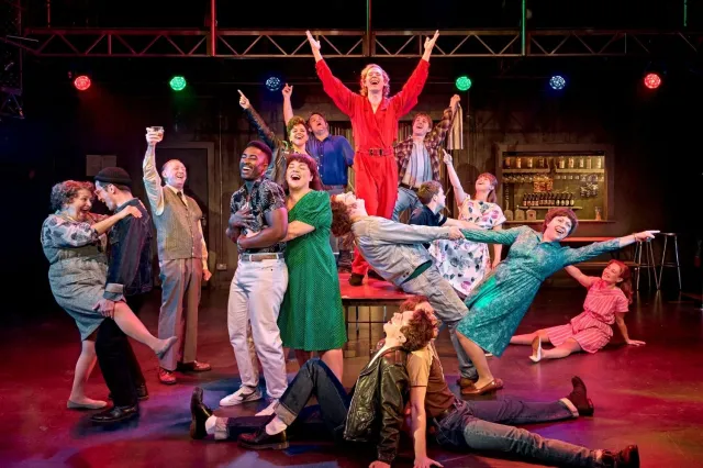 The cast of Pride at the National Theatre
