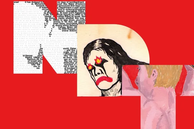 Artwork for the New Diorama Theatre season