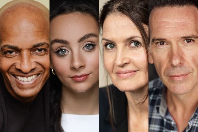 Four of the cast of Dirty Dancing, headshots provided uncredited