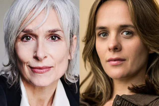 Amelia Bullmore and Charlie Russell