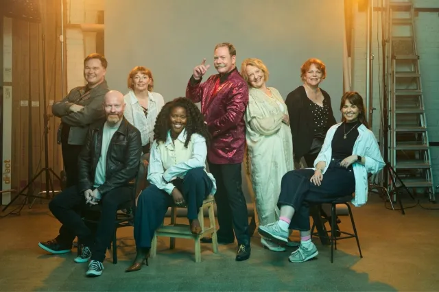 The cast, photo by Michael Wharley