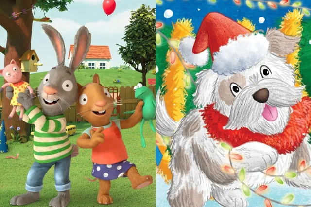 Artwork for Pip and Posy and for Scruffs Christmas Adventure