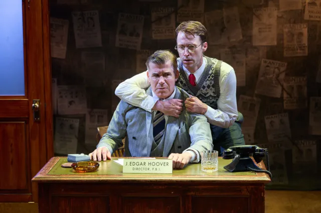 Bryan Batt and Hugo Bolton in Here Comes J Edgar!