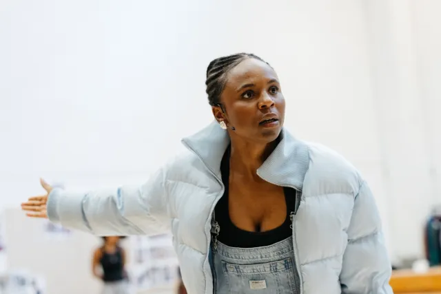Aliyah Odoffin (Latisha) dans les répétitions de The Story © Feruza Afeweki 32 Aliyah Odoffin (Latisha) dans les répétitions de The Story © Feruza Afeweki 32