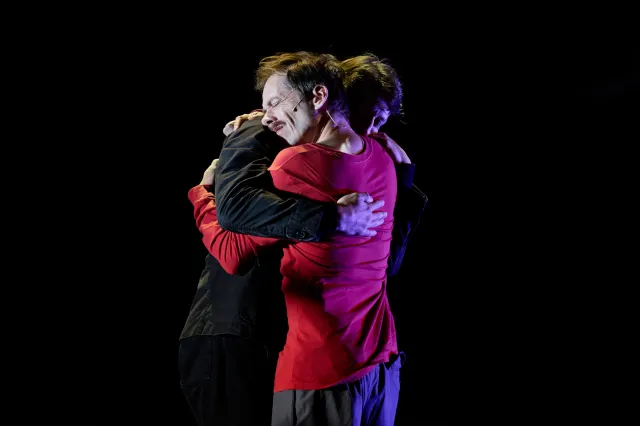 Minne Koole and Eelco Smits in Angels in America