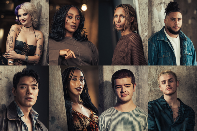 Le casting de Rent, photos d'Oliver Rosser