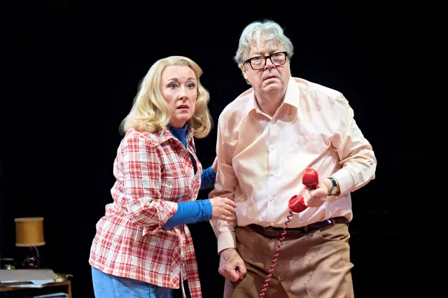 Dorothy Atkinson and Roger Allam in How the Other Half Loves