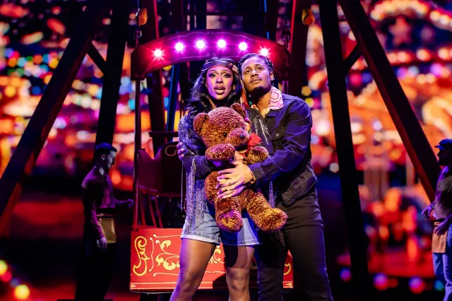 Alexandra Burke and Miles Anthony Daley in I