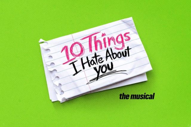 10 Things I Hate About You musical artwork
