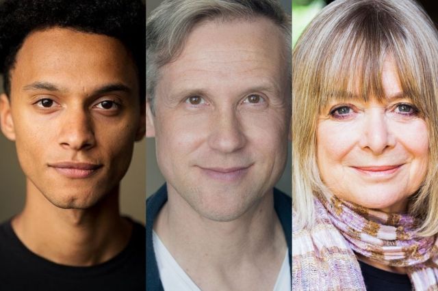 Ajani Cabey, Ian Hallard, Caroline Gruber